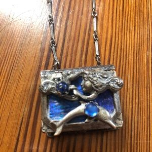 Storyteller Mermaid necklace from local artisan